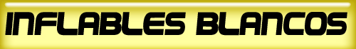 juegos inflables blancos